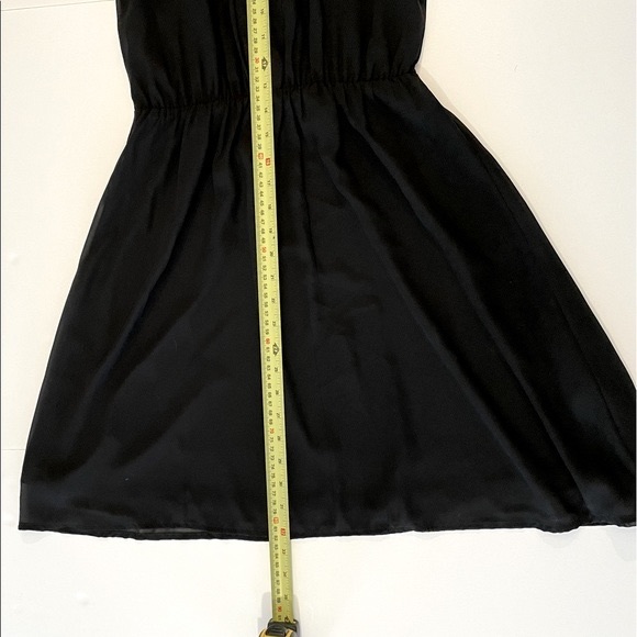 H&M black halter neck dress. Size 4 - Picture 8 of 8